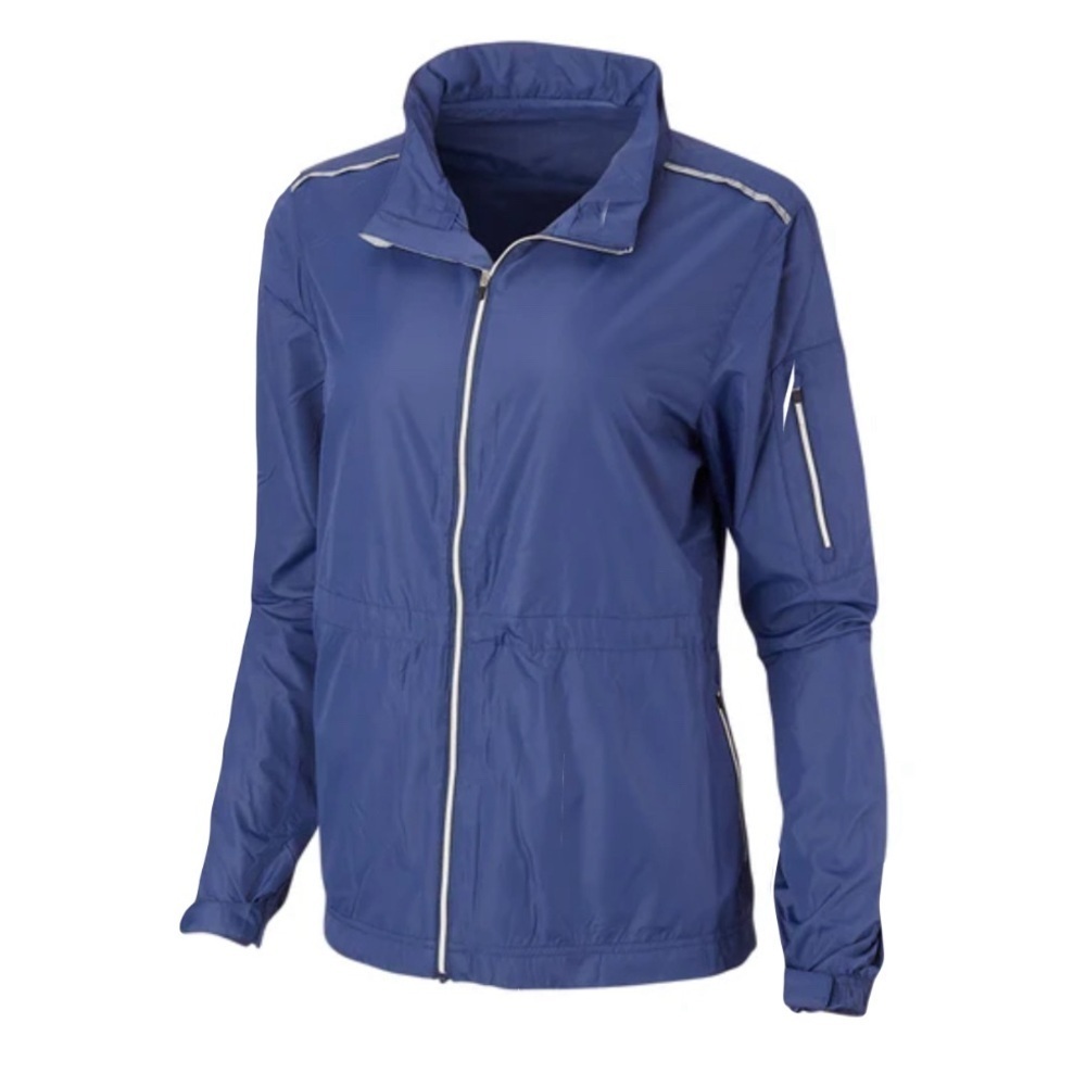 NWT Windwear Tec Women’s Aviator Full Zip Tec In Blue with UP Logo Medium